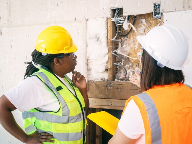 inspectors checking for asbestos in NYC